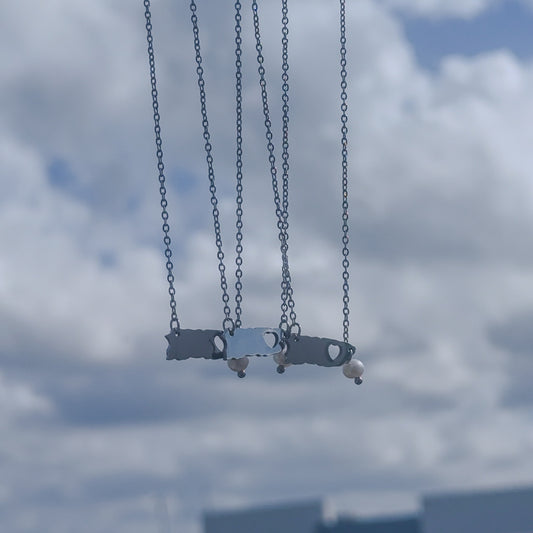 100x35 Necklace (silver)