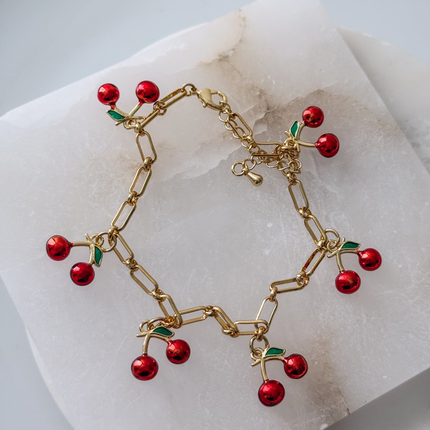 Cherry Bracelet